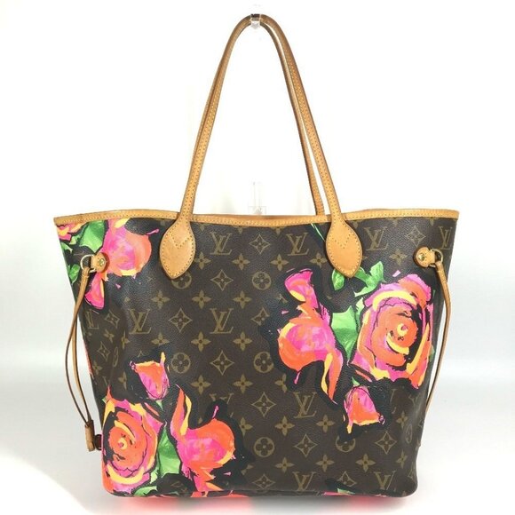 LOUIS VUITTON M48613 Monogram Rose Neverfull MM Shoulder Bag Tote Bag - Picture 1 of 14